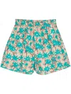 Junya Watanabe Printed Pattern Shorts In Multicolour