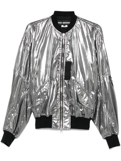 JUNYA WATANABE JUNYA WATANABE METALLIC EFFECT BOMBER JACKET