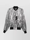 Junya Watanabe Casual Jacket With Elasticated Hem And Metallic Finish