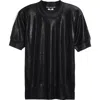 Junya Watanabe Short-sleeved Knitted T-shirt In Black
