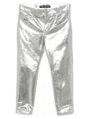 Junya Watanabe Metallic Trousers In 银色