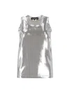 Junya Watanabe Metallic Tank Top In Metallic