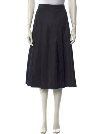 Pre-owned Junya Watanabe Midi Length Skirt In Black