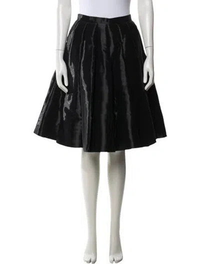 Pre-owned Junya Watanabe Midi Length Skirt In Black