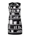 Junya Watanabe Mini Shift Dress In Black