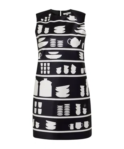 Junya Watanabe Mini Shift Dress In Black