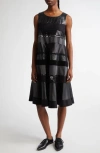 Junya Watanabe Bead Embellishment Dress In Black X Black