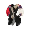 Junya Watanabe Mixed-material Patchwork Cardigan In Multi