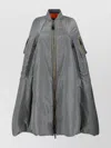 Junya Watanabe Zippered Long-sleeved Cotton Jacket In Gray