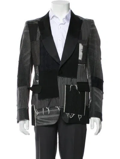 Pre-owned Junya Watanabe Moto Jacket In Black