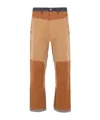 Junya Watanabe Multi-pocket Patchwork Casual Pants In Brown