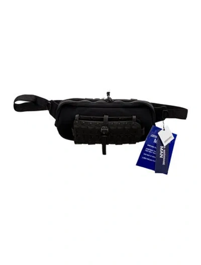 Pre-owned Junya Watanabe Nylon Belt Bag W/ Tags In Black