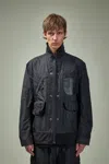 Junya Watanabe Oakley Reversible Zip-up Jacket In Black