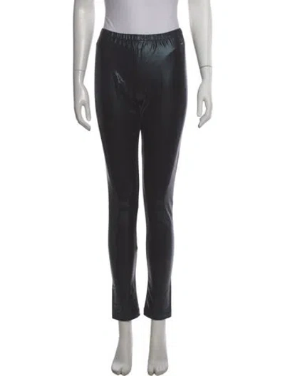 Pre-owned Junya Watanabe Nylon Skinny Leg Pants In Black