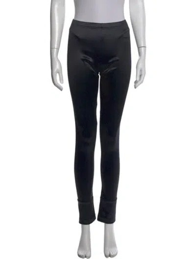 Pre-owned Junya Watanabe Nylon Skinny Leg Pants In Black