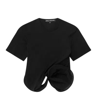 Junya Watanabe Nylon Stretch Jersey In Black