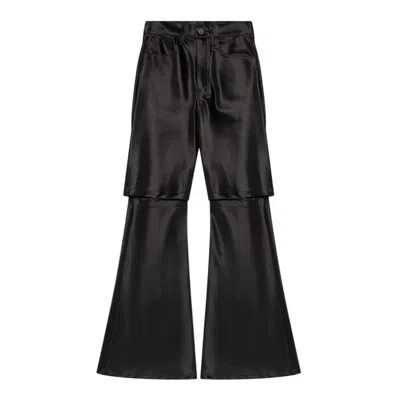 Junya Watanabe Nylon Twill Pants In Black