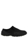 Junya Watanabe Slip On Mules Wave Sole In Black