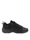 Junya Watanabe Technical Fabric Sneakers With Cage-like Overlay In Black