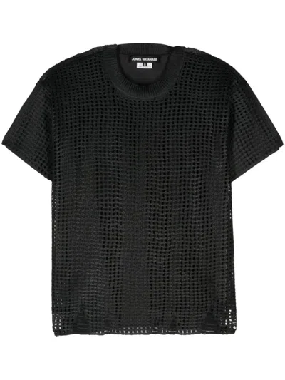 Junya Watanabe Open-knit Crewneck T-shirt