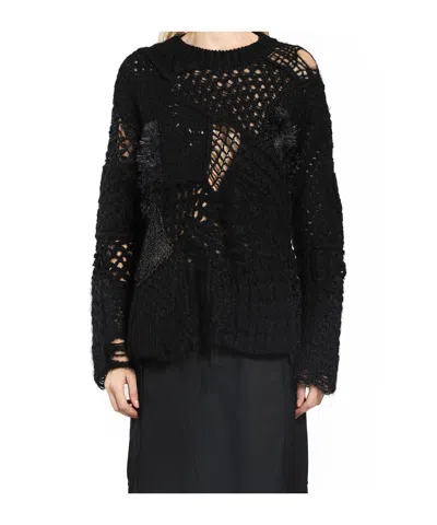 JUNYA WATANABE OPEN-KNIT SWEATER