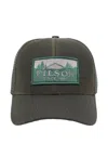 Junya Watanabe Oxford Mesh Trucker Cap In Green