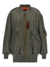 Junya Watanabe Zippered Long-sleeved Casual Jacket In Green