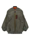Junya Watanabe Zippered Long-sleeved Casual Jacket In Green