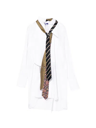 Junya Watanabe Paisley-print Shirt In White