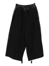 Junya Watanabe Palazzo Trousers In Black