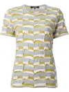Junya Watanabe Panel Striped T-shirt In Multi