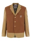 Junya Watanabe X Carhartt Cotton Canvas Jacket In ブラウン