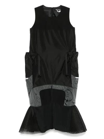 JUNYA WATANABE PANELLED MIDI DRESS