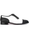 Junya Watanabe Panelled Oxford Shoes In Multi