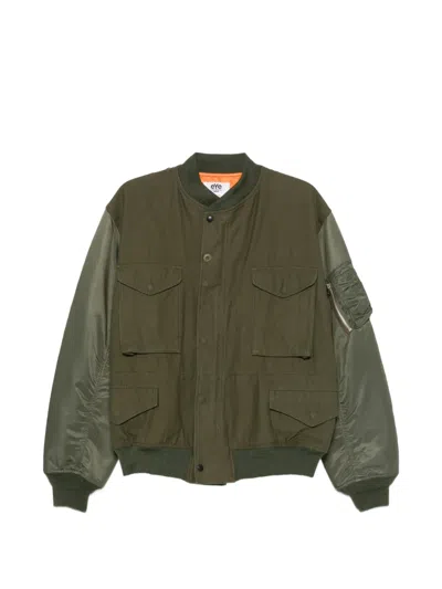 Junya Watanabe Panelled Utility Bomber Jacket In Multi