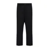 Junya Watanabe Straight-leg Wool Pants In Black