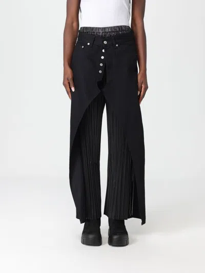 JUNYA WATANABE PANTS JUNYA WATANABE WOMAN COLOR BLACK,H51242002