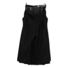 Junya Watanabe Pleated Wool Trousers In Black
