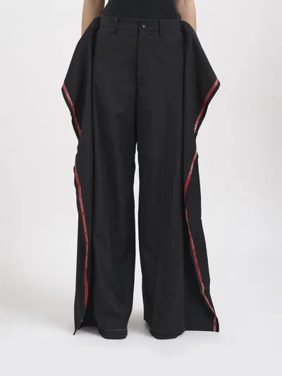 Junya Watanabe Pants Woman In Black