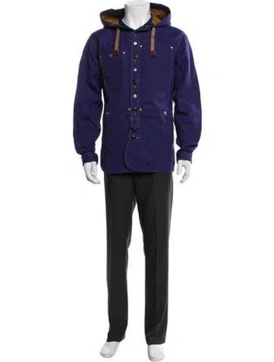 Pre-owned Junya Watanabe Parka In Blue