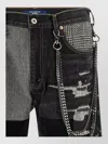 Junya Watanabe Patchwork Denim Jeans In Black