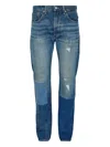 Junya Watanabe Patchwork-design Jeans In Blue