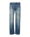 Junya Watanabe X Jean-michel Basquiat Jeans In Blue