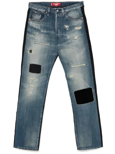 Junya Watanabe Jeans In Blue