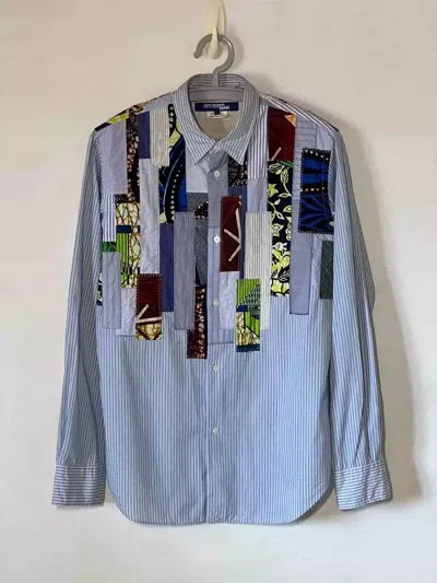 Pre-owned Junya Watanabe Patchwork Shirt In Multicolor
