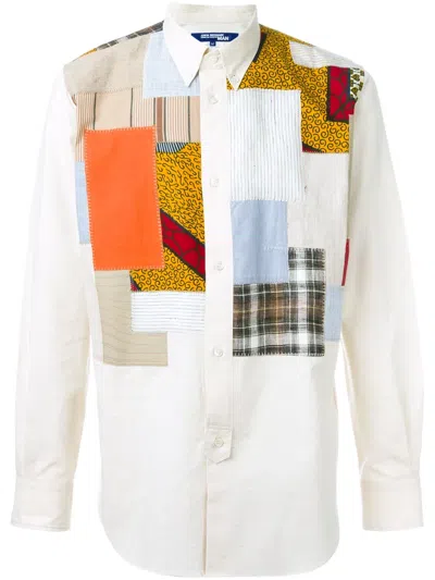 Junya Watanabe Patchwork Shirt In White