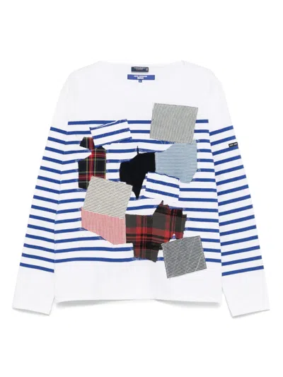 Junya Watanabe Patchwork T-shirt In White