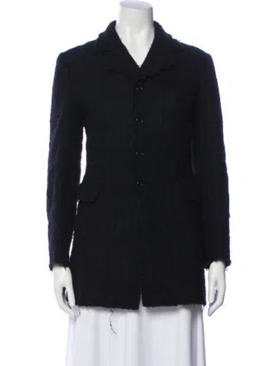 Pre-owned Junya Watanabe Pink Vintage 2005 Coat In Black