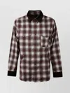 Junya Watanabe Check Overshirt Jacket Jackets And Coats Brown In Black