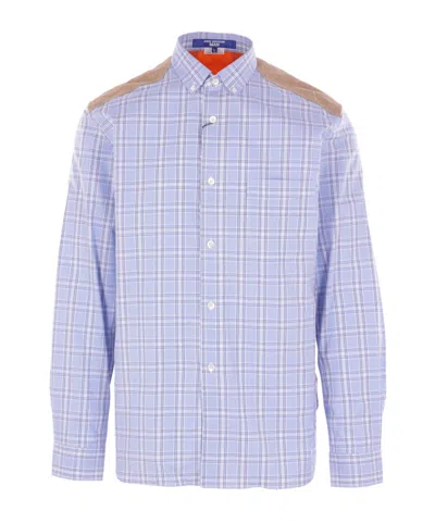 JUNYA WATANABE PLAID LONG-SLEEVED SHIRT